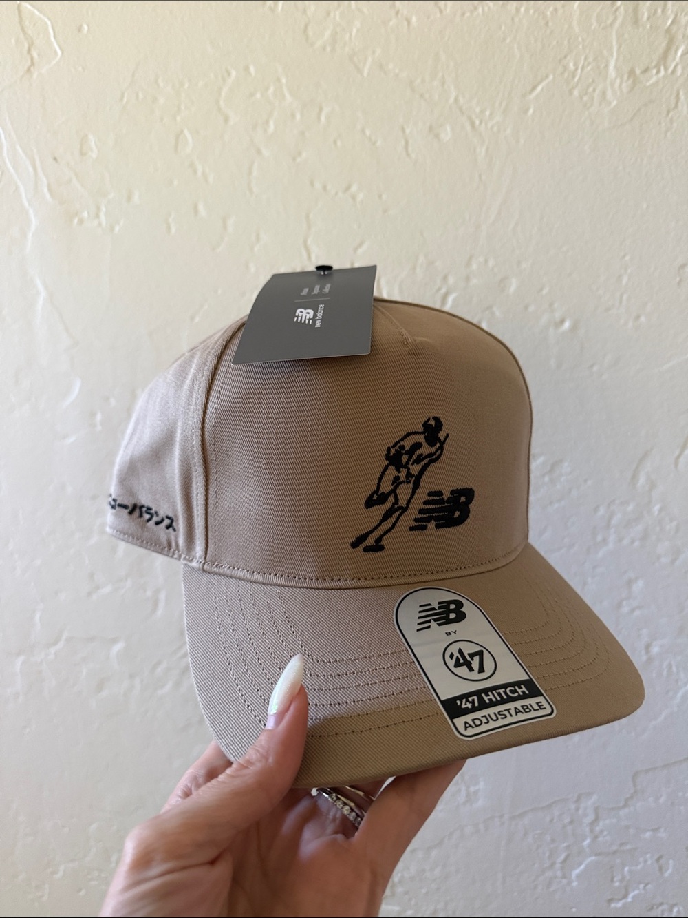 NEW BALANCE- Shohei Ohtani Signature Hitch Tan Hat NWT from Japan 🇯🇵 NWT dodgers - Picture 7 of 9